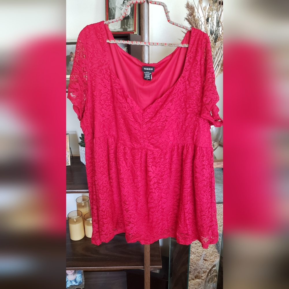 Torrid lace top